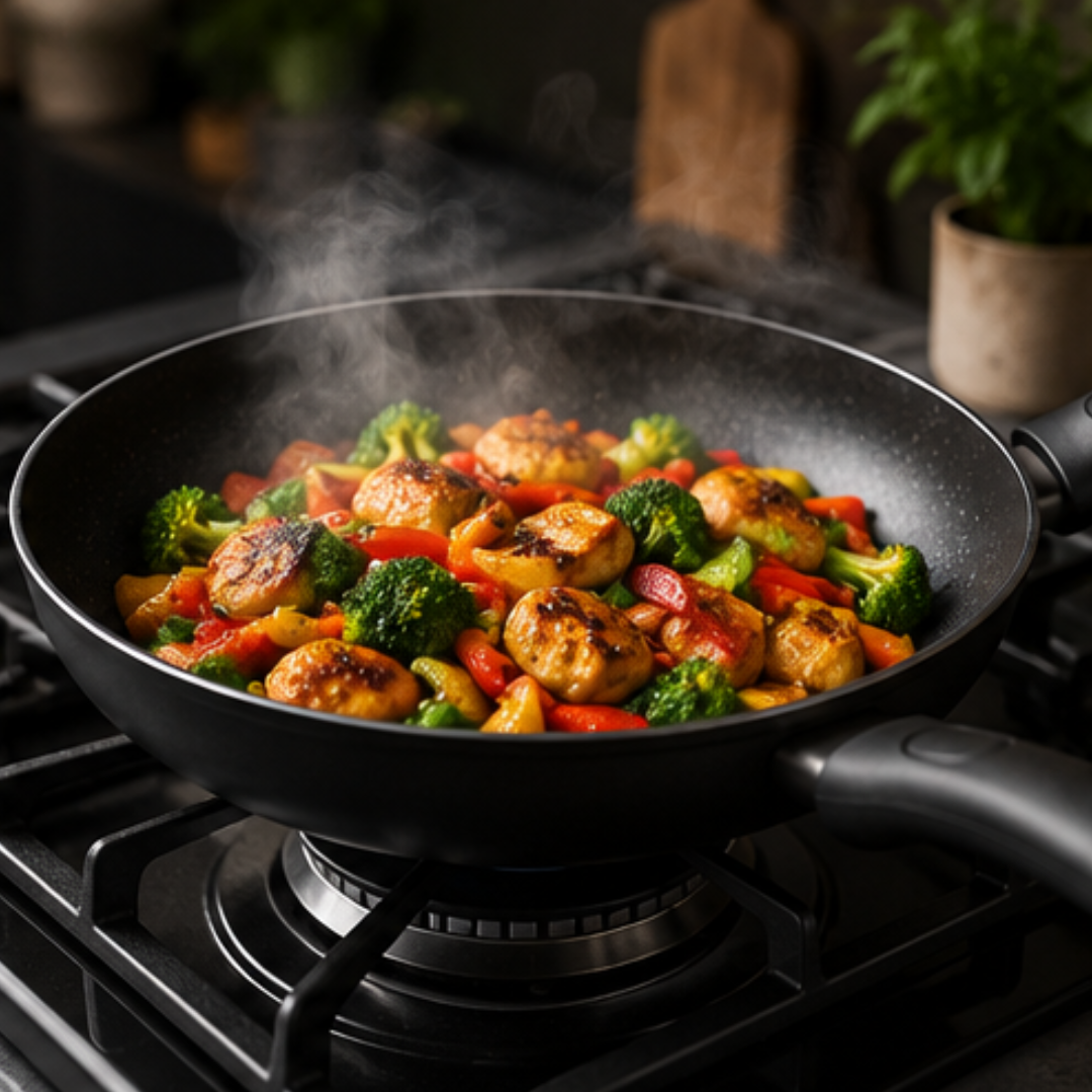 EmberStone Nonstick Frying Pan Set