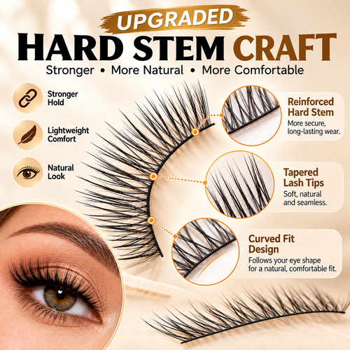 3D Magnetic Eyelash Kit – Reusable, Glue-Free Lashes