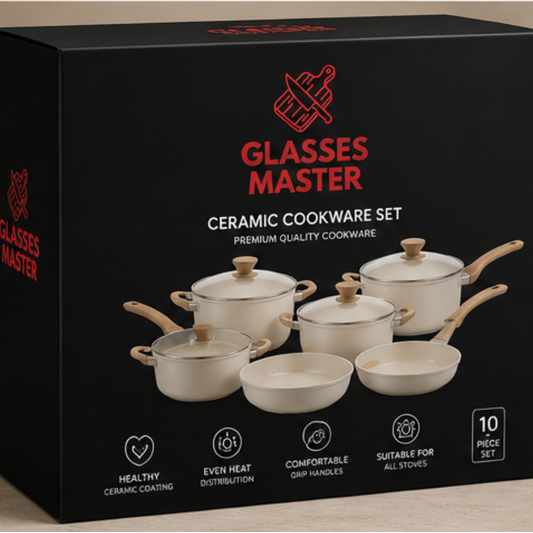 NovaChef Ceramic Cookware Set