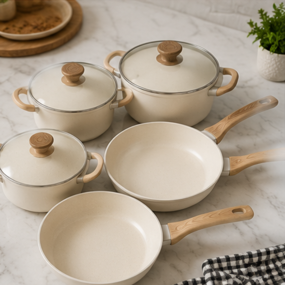 NovaChef Ceramic Cookware Set