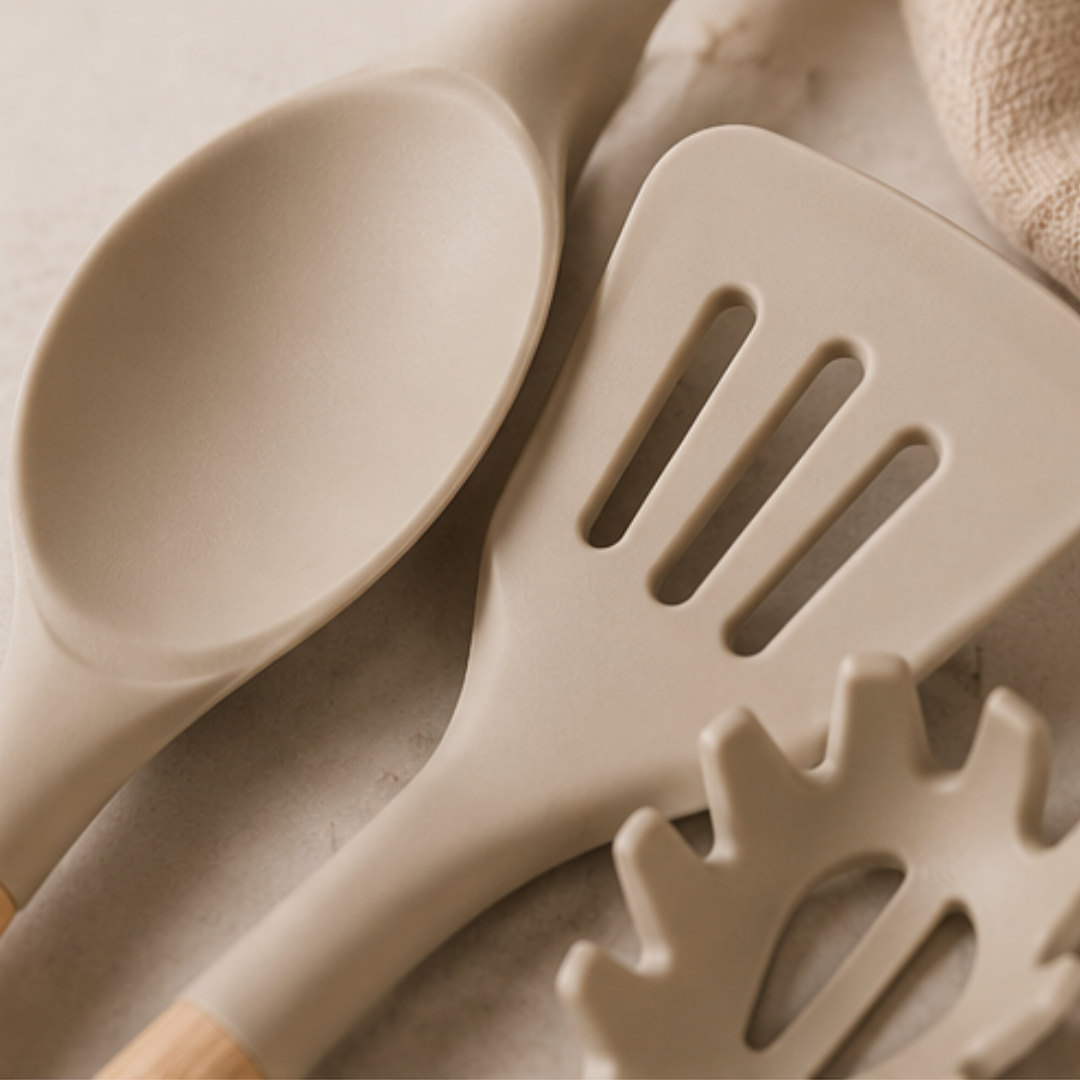 FlexGrip Silicone Utensil Set