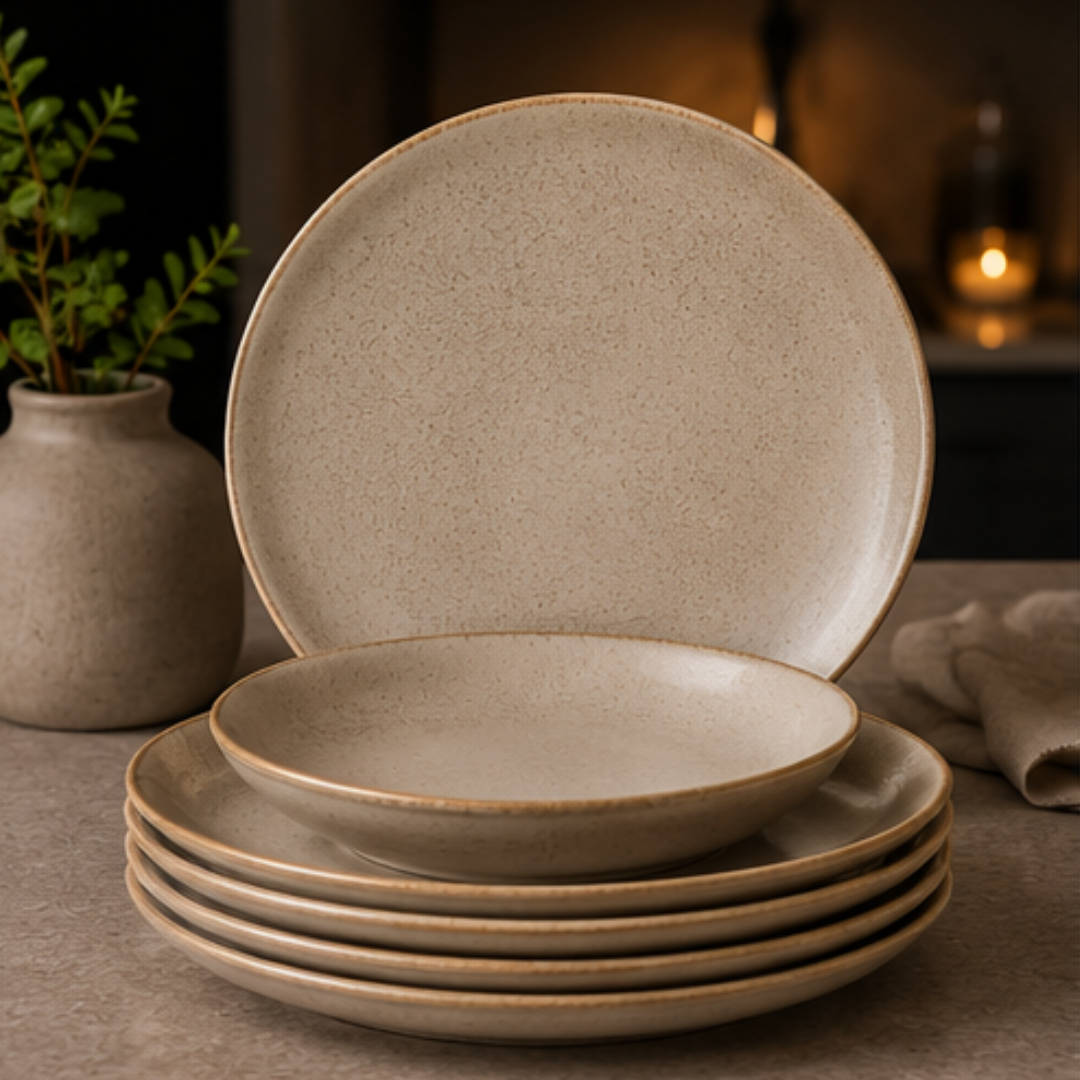 LunaStone Ceramic Plate Set