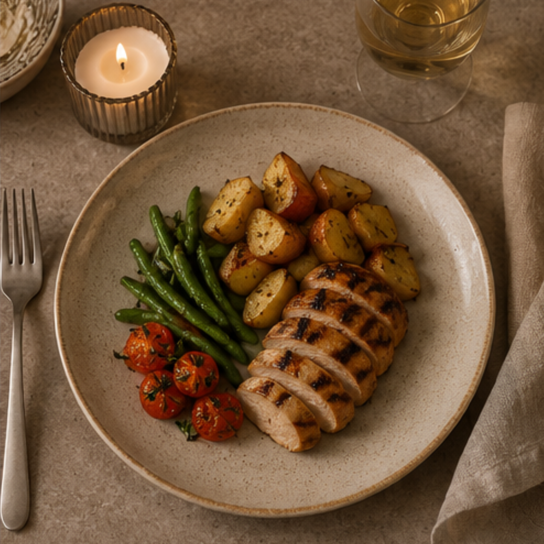 LunaStone Ceramic Plate Set