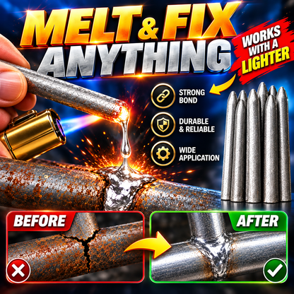 Low-Temperature Metal Repair Rods | Small DIY Repairs