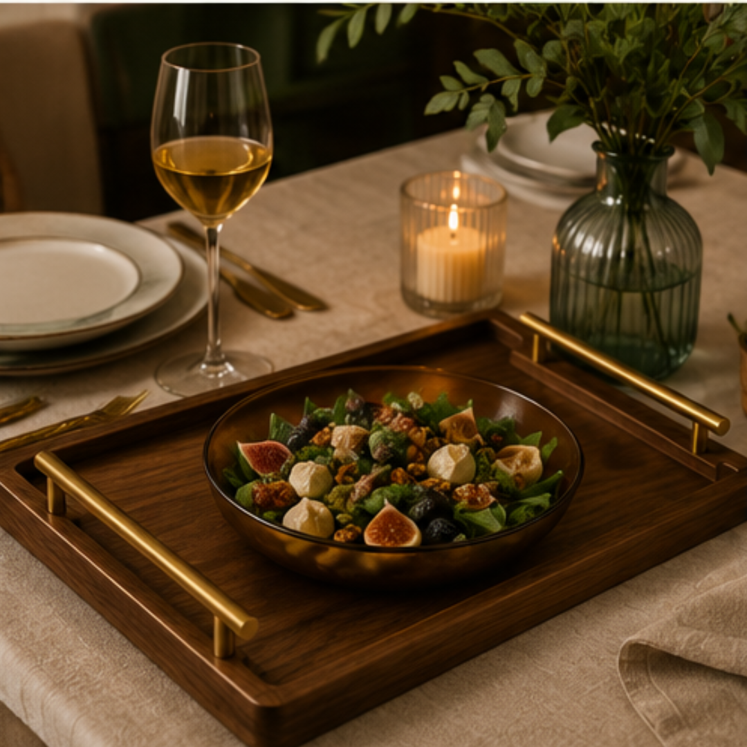 Golden Hour Serving Tray