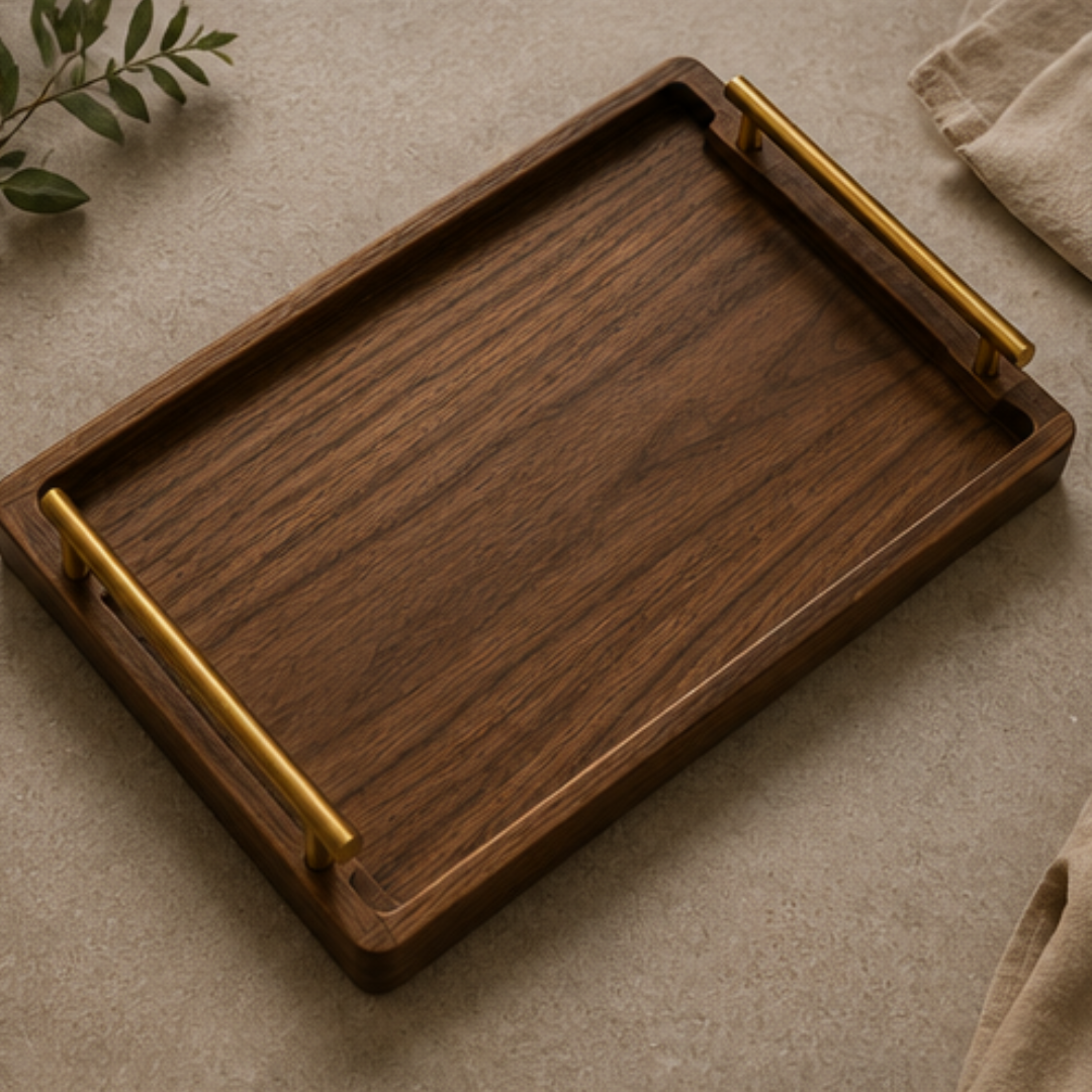 Golden Hour Serving Tray