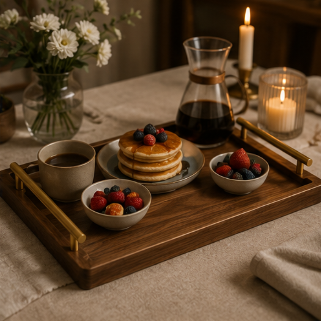 Golden Hour Serving Tray