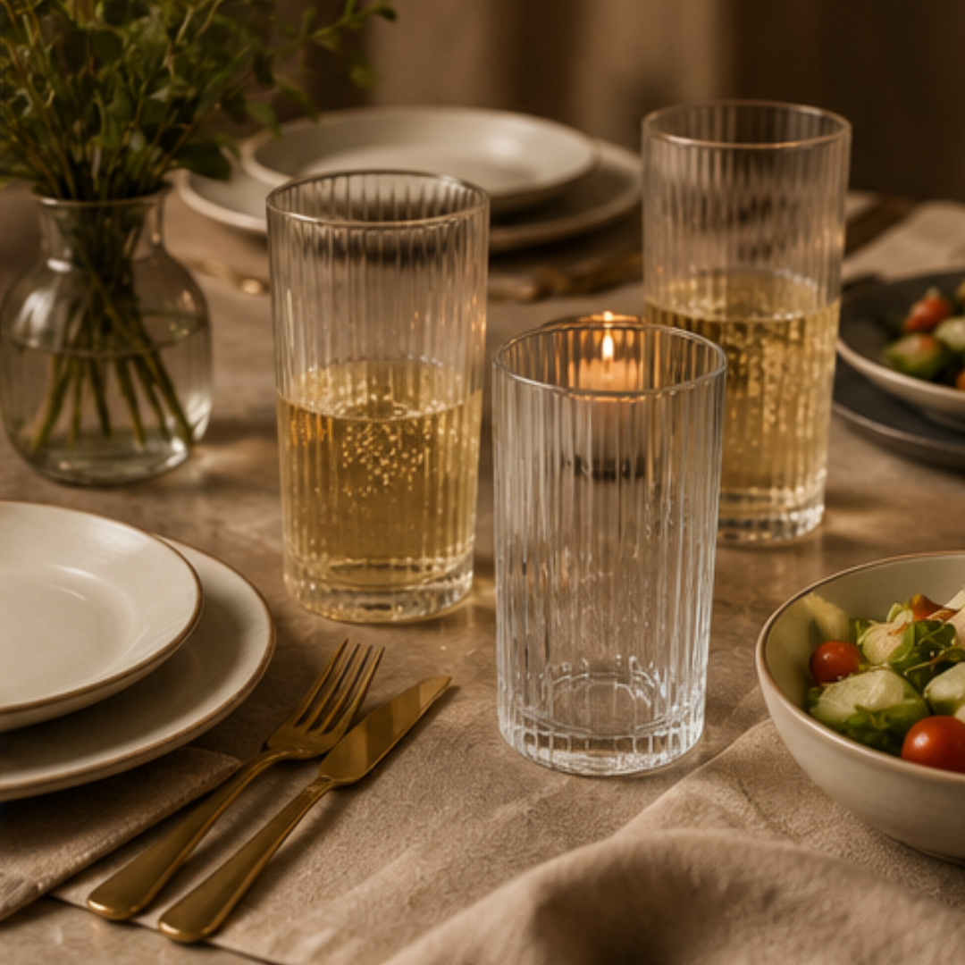 VelvetSip Glassware Collection