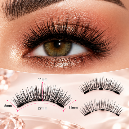 3D Magnetic Eyelash Kit – Reusable, Glue-Free Lashes