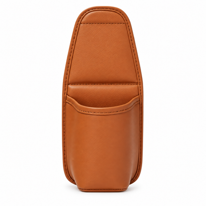 Leather Car Door Cup Holder – Wide‑mouth Opening, Easy Reach for Drinks & Phone