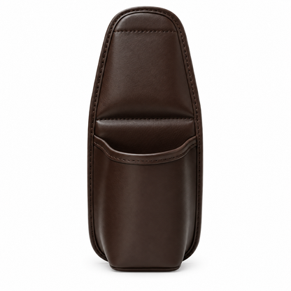 Leather Car Door Cup Holder – Wide‑mouth Opening, Easy Reach for Drinks & Phone