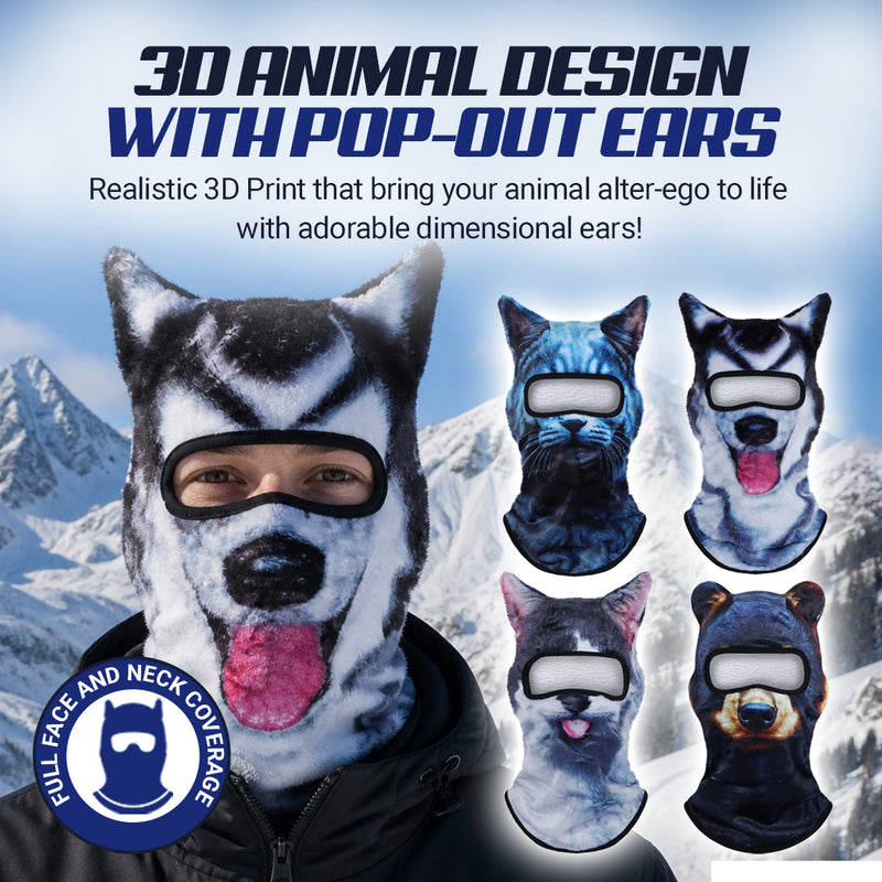 3D Animal Design with Pop-Out Ears