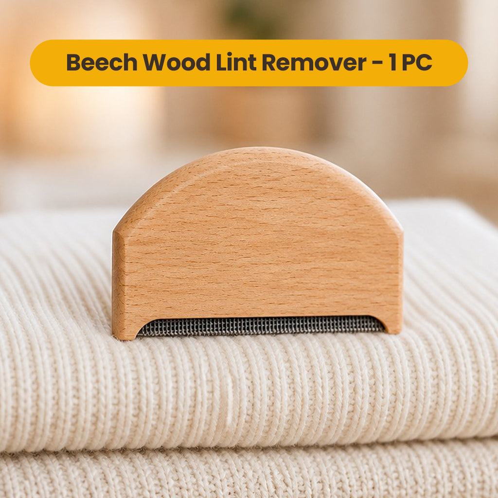Beech Wood Lint Remover
