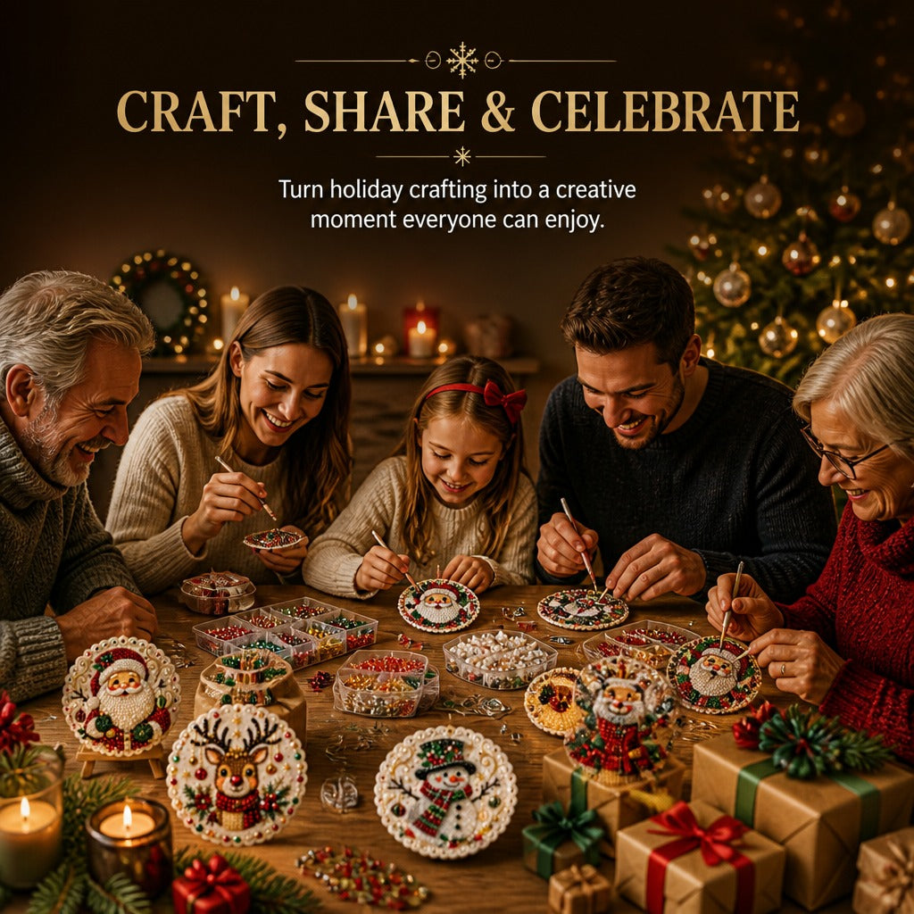 DIY Christmas Decoration Wooden Ornaments