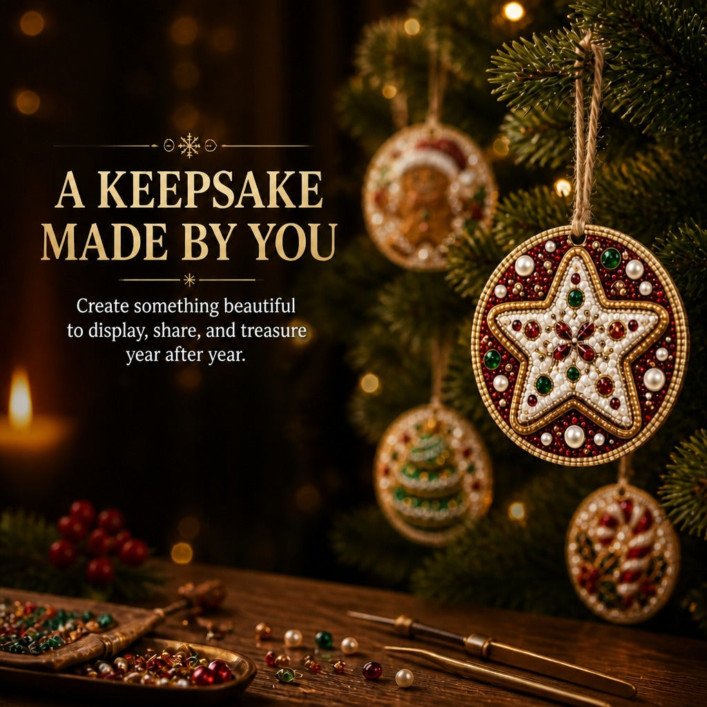 DIY Christmas Decoration Wooden Ornaments