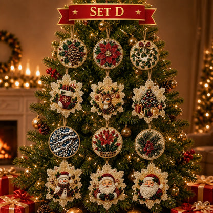 DIY Christmas Decoration Wooden Ornaments