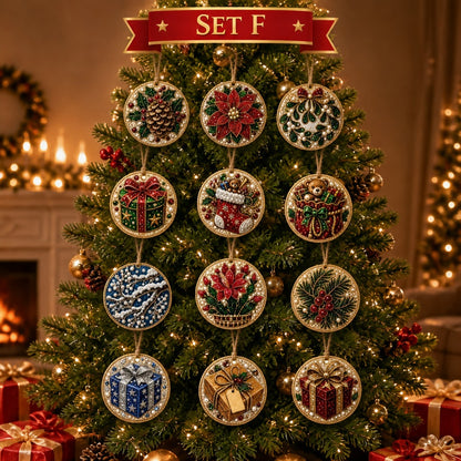 DIY Christmas Decoration Wooden Ornaments