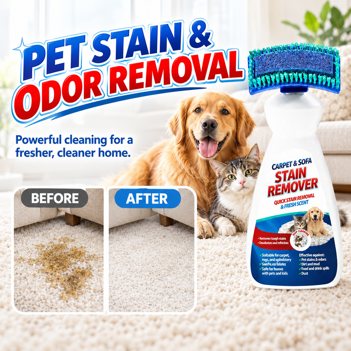 Carpet and Sofa Stain Remover