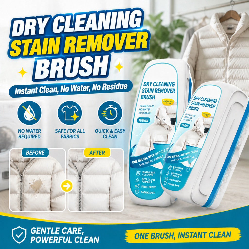 Dry Cleaning Stain Remover Brush