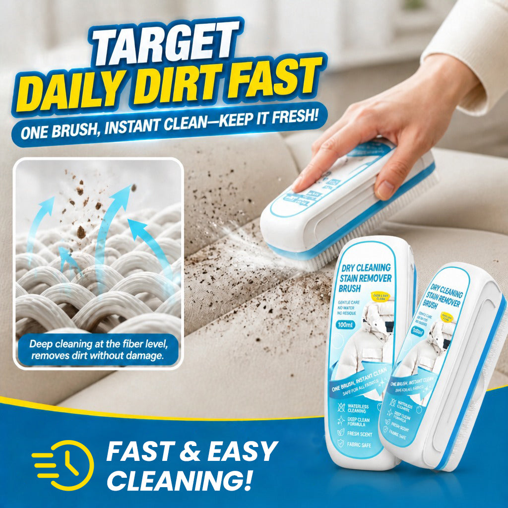 Dry Cleaning Stain Remover Brush