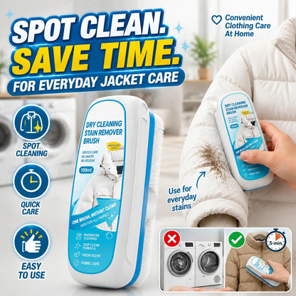 Dry Cleaning Stain Remover Brush