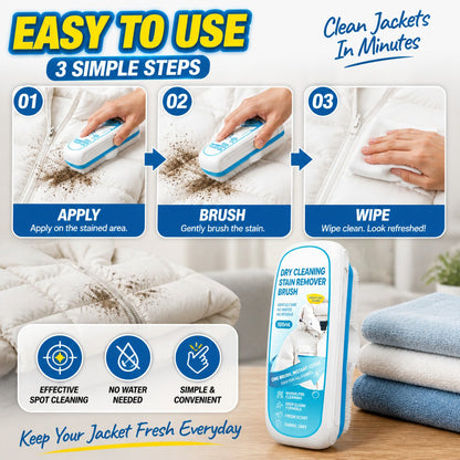 Dry Cleaning Stain Remover Brush