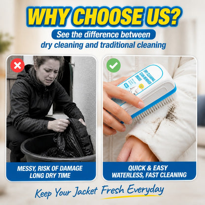 Dry Cleaning Stain Remover Brush