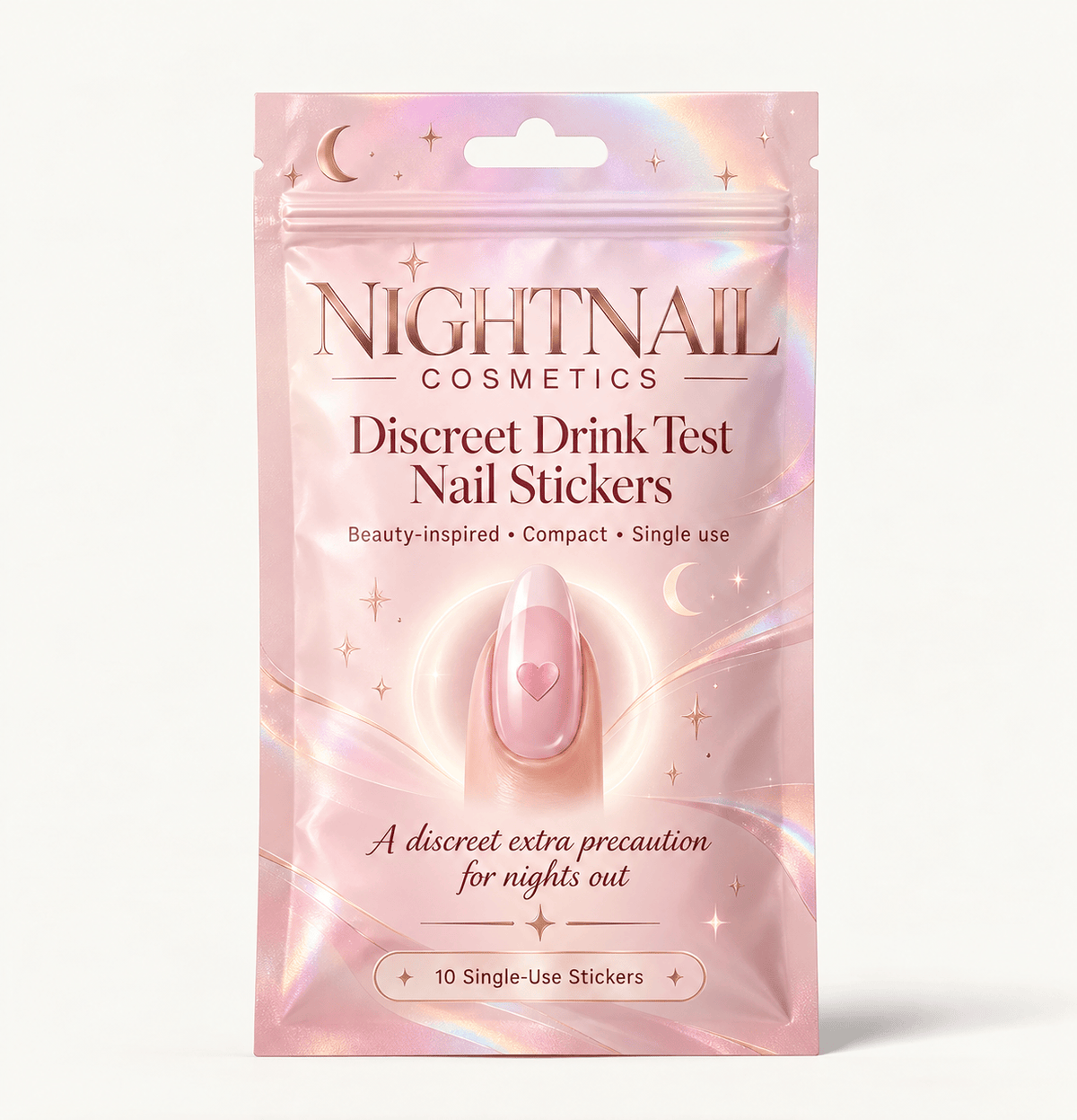 Drink Safety Test Nail Stickers