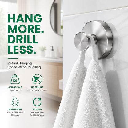 Suction Cup Hooks - Zero Tools, Zero Damage