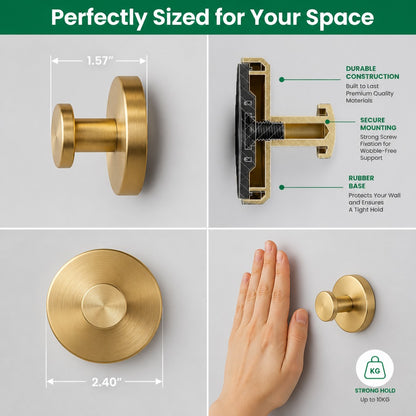 Suction Cup Hooks - Zero Tools, Zero Damage