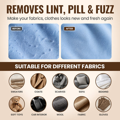 Manual Wooden Lint & Fuzz Remover