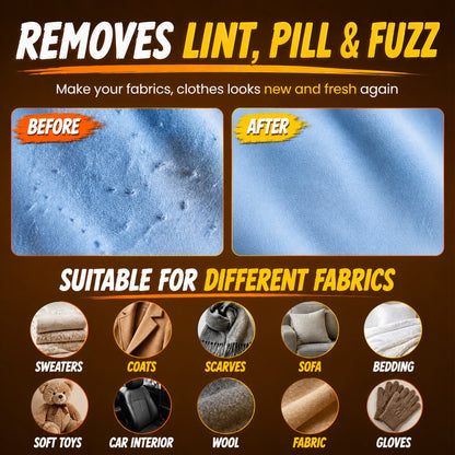 ☁️☁️ Manual Wooden Lint & Fuzz Remover