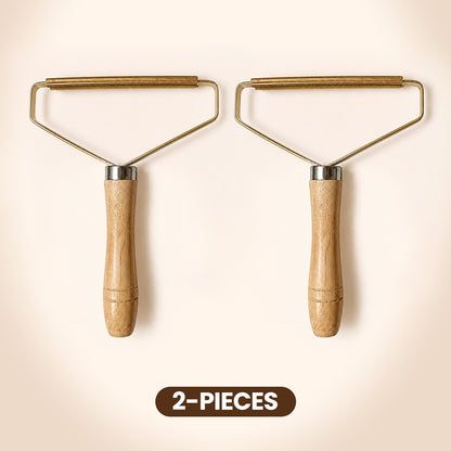 Manual Wooden Lint & Fuzz Remover