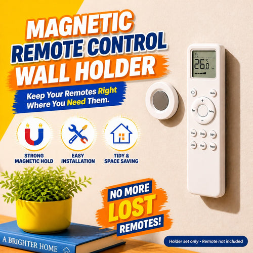 🧲⚡⚡Magnetic Remote Control Wall Holder