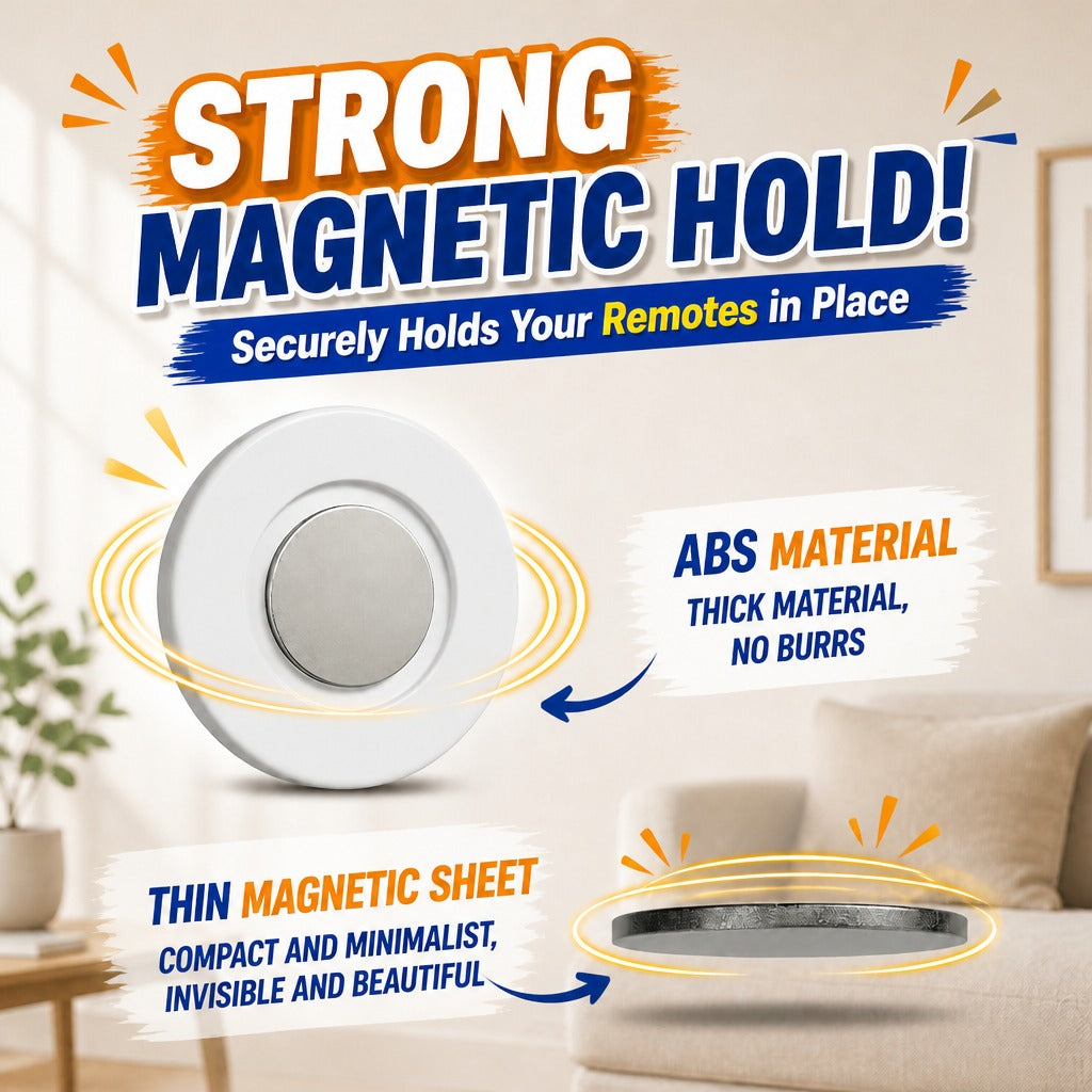 🧲⚡⚡Magnetic Remote Control Wall Holder
