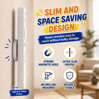 🧲⚡⚡Magnetic Remote Control Wall Holder