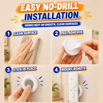 🧲⚡⚡Magnetic Remote Control Wall Holder