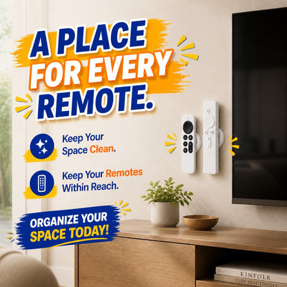 🧲⚡⚡Magnetic Remote Control Wall Holder