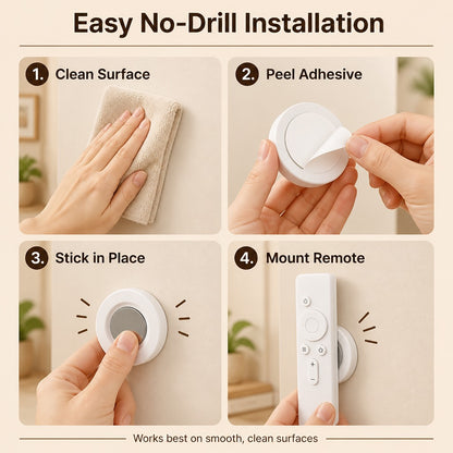 Magnetic Remote Control Wall Holder  🧲⚡⚡
