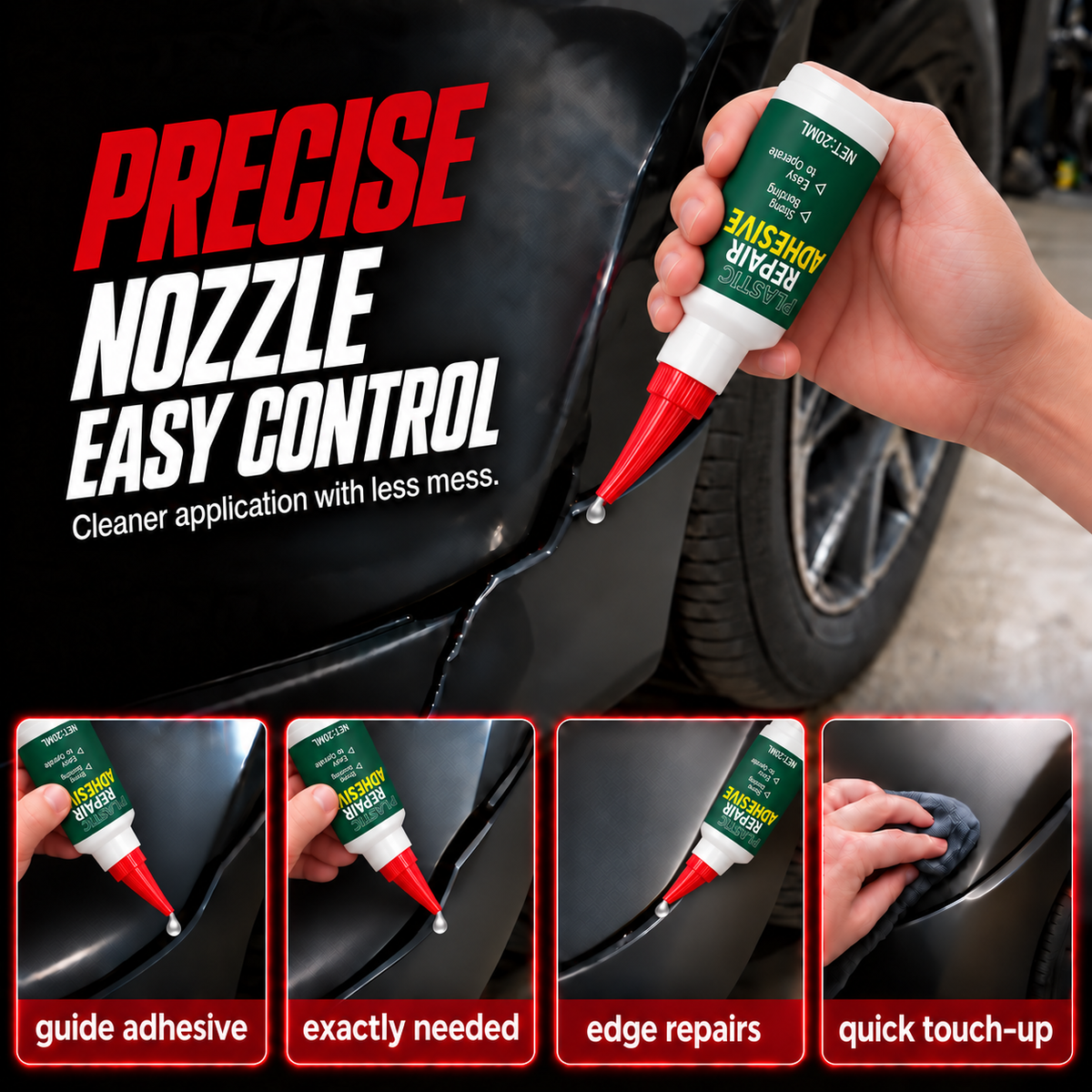 Multi-Purpose Car Bumper Repair Adhesive