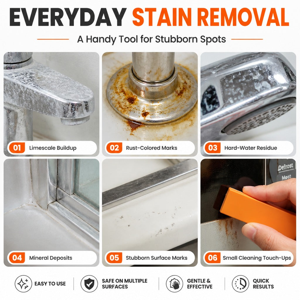 Rust and Limescale Remover Rubber Eraser 🏆