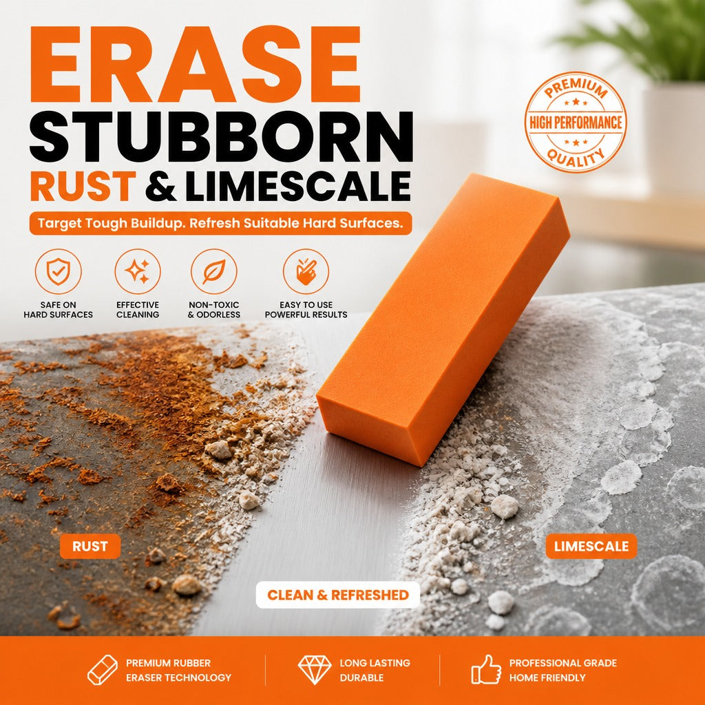 Rust and Limescale Remover Rubber Eraser 🏆