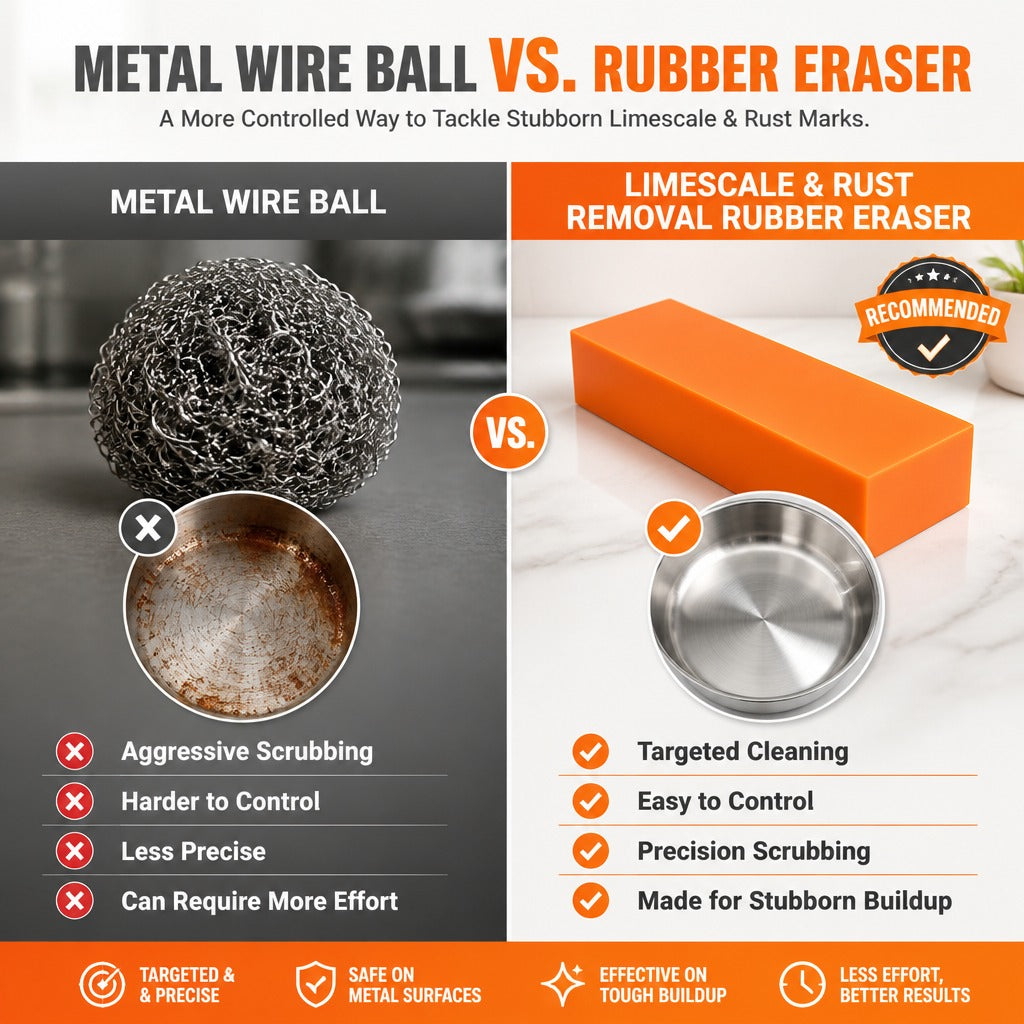 Rust and Limescale Remover Rubber Eraser 🏆