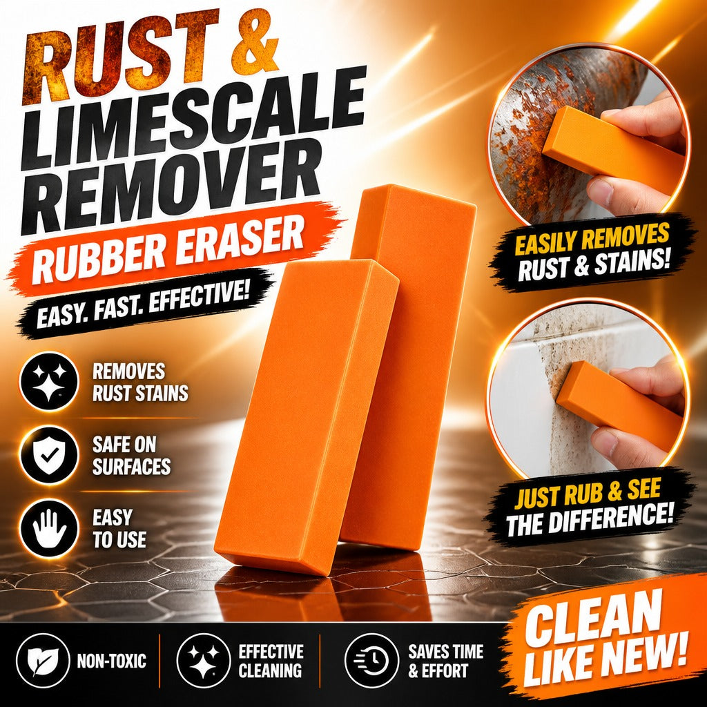 Rust and Limescale Remover Rubber Eraser 🏆