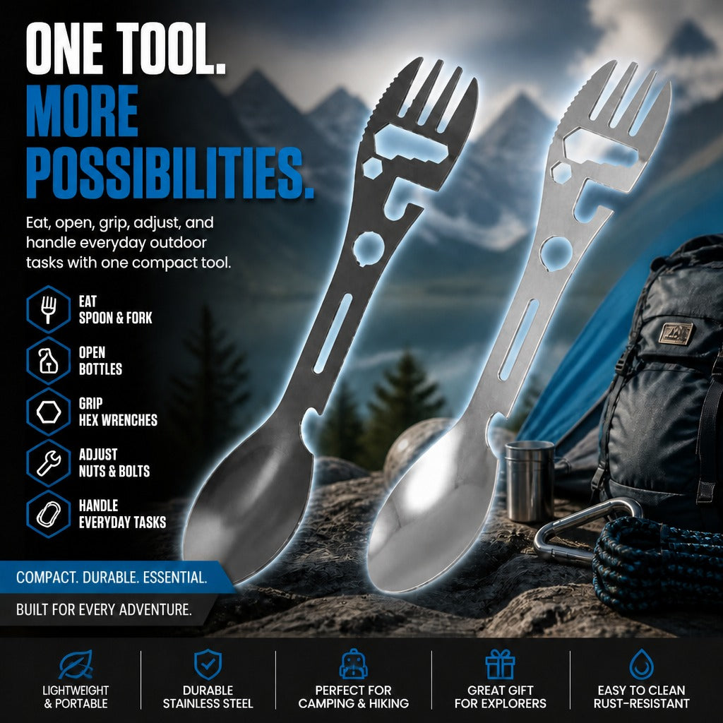 Multifunctional Outdoor Camping Spork