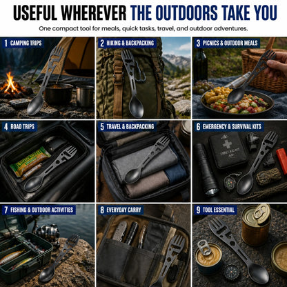 Multifunctional Outdoor Camping Spork