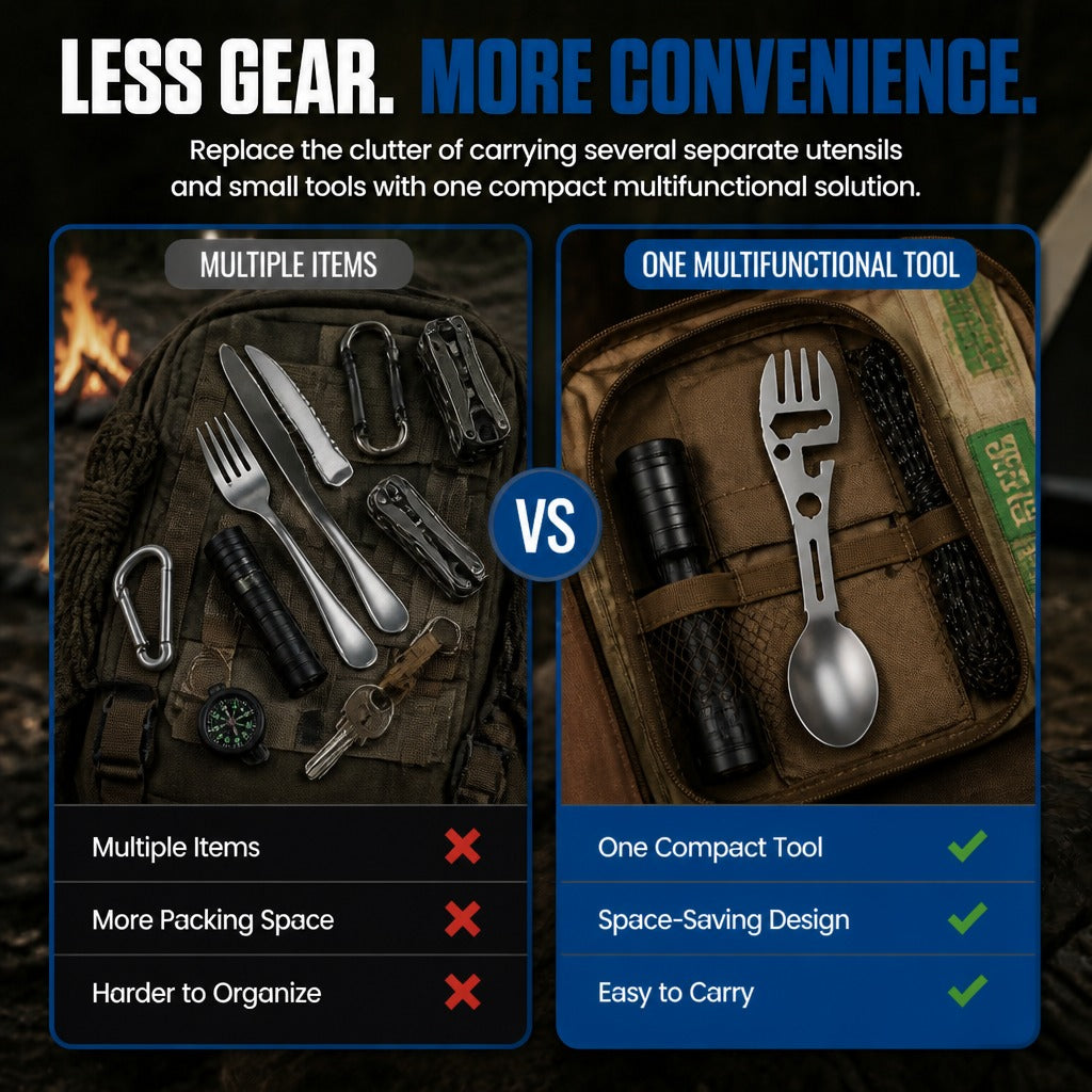 Multifunctional Outdoor Camping Spork