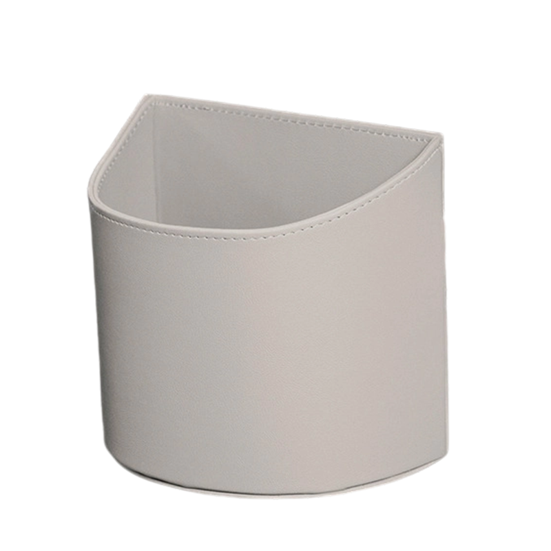 Leather Car Door Cup Holder – Wide‑mouth Opening, Easy Reach for Drinks & Phone