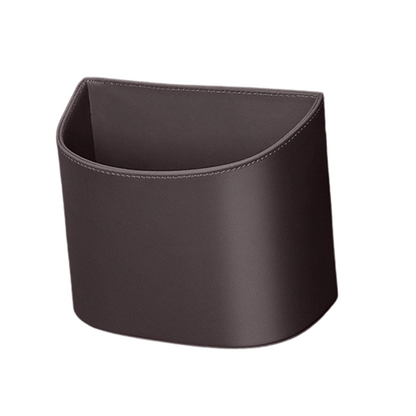 Leather Car Door Cup Holder – Wide‑mouth Opening, Easy Reach for Drinks & Phone