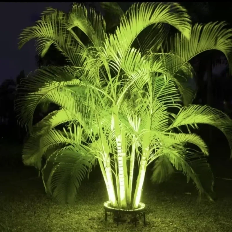 🌳💡 Ring-Shaped Solar Tree Lights
